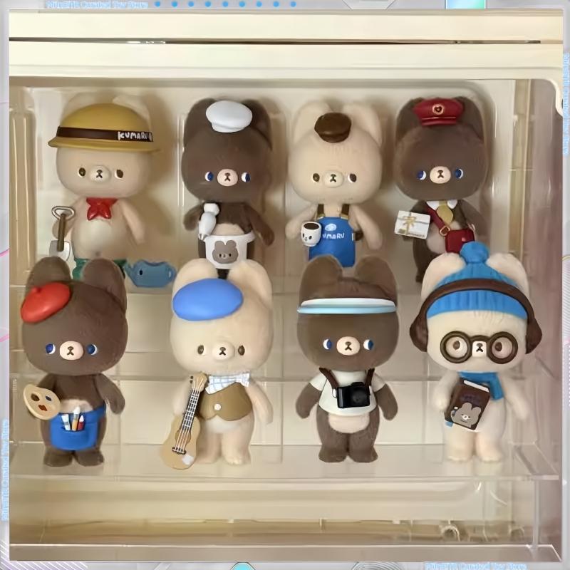 Little Bear Kumaru Handmade Blind Box Toy Cute Dreamer Series Plush Ornament Trendy Gift for Kids And Collectors