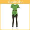 Costume de Cosplay Peter Pan Pour Adultes et Enfants Tenue de Fête d'Halloween