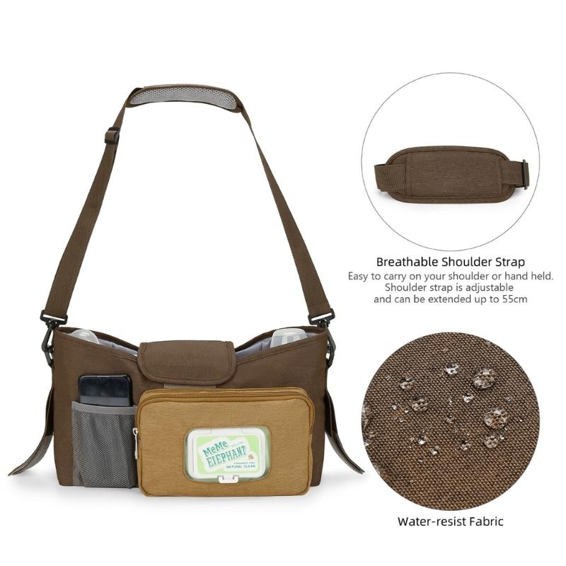 Baby Stroller Bag Organizer Nappy Diaper Mummy Bag Carriage Pram Pushchair Holder Universal Stroller Accessories Outdoor