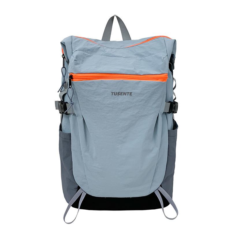 Schoolbag large capacity fashion backpack trendy brand sports outdoor travel backpack personalized color matching trend student bag wholesale