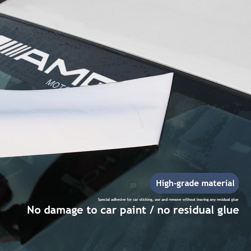 Autocollant Pare-brise Voiture Décalcomanie Décorative Vitre Avant Pour Mercedes Benz AMG W203 W206 W220 W205 W211 W212 W201 W168 W167 W169 GLA