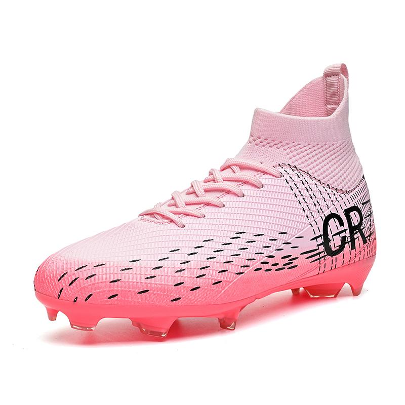 Professional Original Society Football Boot Non-slip Field Turf Training Five-a-side Soccer Shoes Teen Football Tournament Shoes