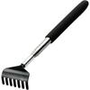 Back Scratcher,  Portable Extendable Back Scratcher with Telescopic Handle for Adults Men Women Itch ReliefBlack