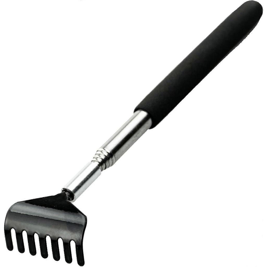 Back Scratcher,  Portable Extendable Back Scratcher with Telescopic Handle for Adults Men Women Itch ReliefBlack