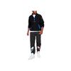 adidas Felpa in pile ricamata con logo Originals e mezza zip da uomo Felpa Nera GN2376