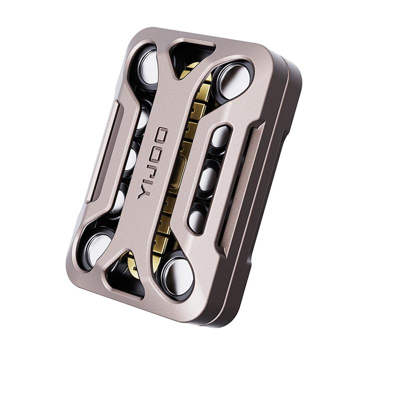 Edc Fidget Slider Metal Magnetic Push Toy Stress Relief For Adults Adhd Anxiety Office Desk Gadget Gift Fidget Spinner