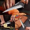 3PCS Stainless Steel Kitchen Knife Forged Boning Knife Professional Chef Knife Handmade Meat Cleaver Butcher Knife