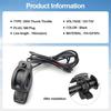 Electric Throttle 300X Thumb Throttle For 7/8Inch 22Mm Left And Right Handlebars 12V 24V 36V 48V 60V 72V Electric E-Bikes (SM Plug)