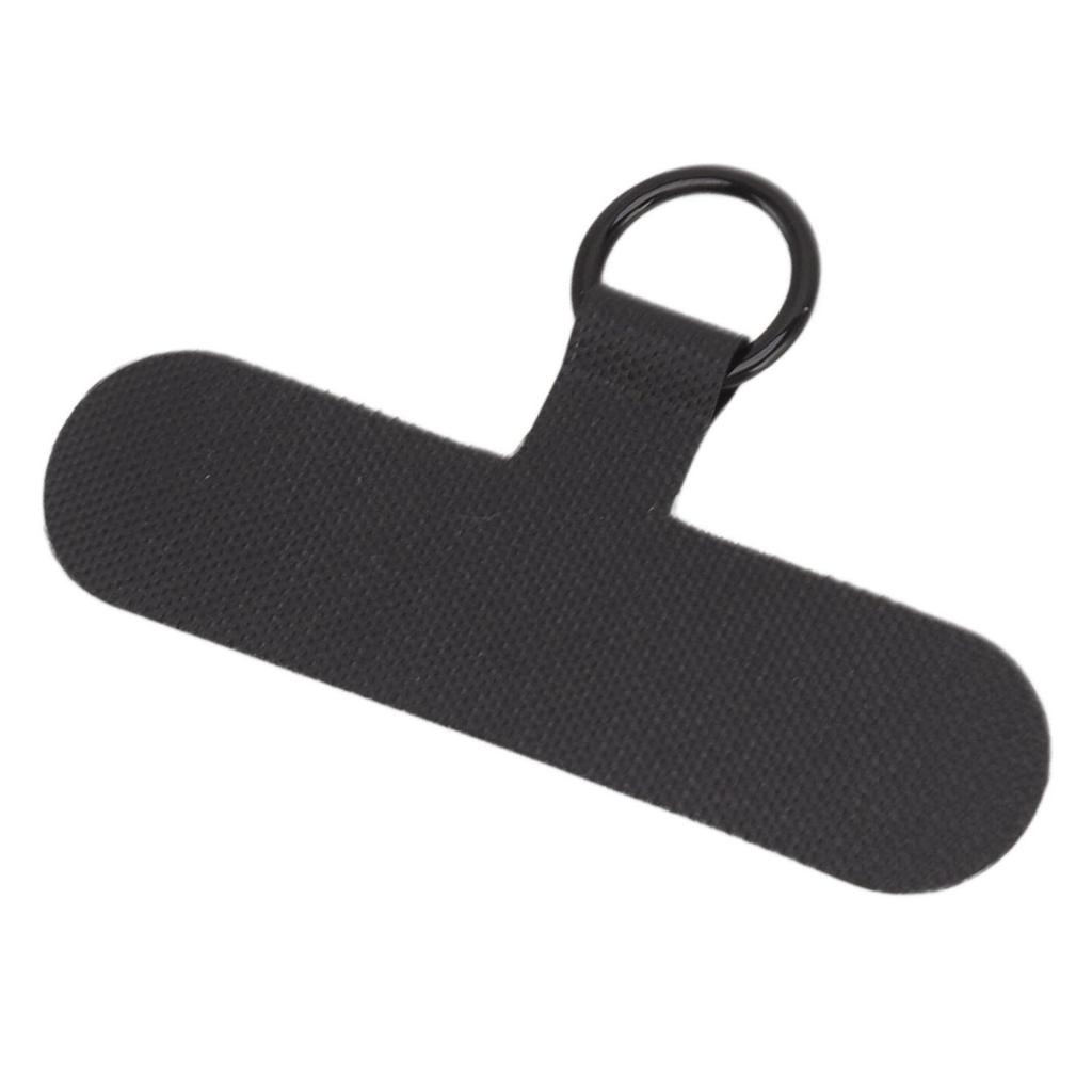 Patch Laccetto Universale per Cellulare Corda per Appendere Cellulare in Nylon Attacco di Collegamento Nero