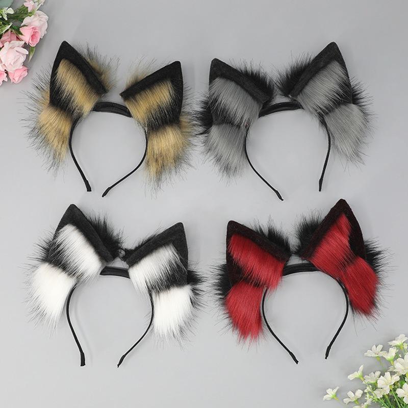 Rechargeable Beast Ear Accessories Cosplay Comic Show Movable Cat Ear Headgear Props Simulation Electric Beast Ear Headband