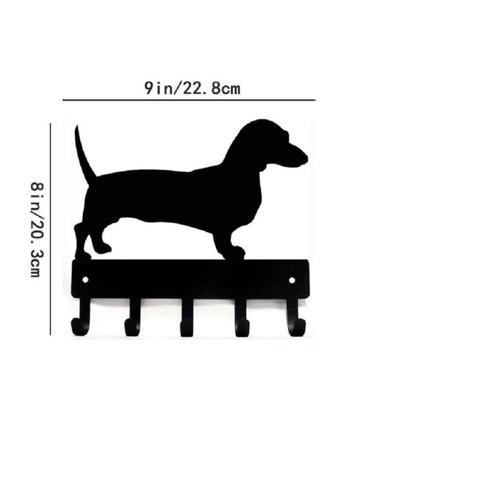 Rottweiler Key Leash Wall Hanger 22.9x23.8cm Pet Wall Art