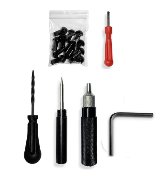 Car Tire Quick Repair Kit For Motorcycles Auto Bike Car Tire Tyre Repair Tools For Vacuum Tyres Of Electric Vehicles