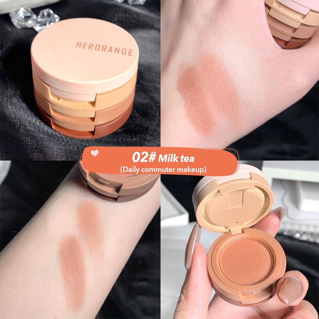 

HERORANGE 3 цвета Тени для век Водостойкие Стойкие Мини Матовые Мерцающие Тени для век