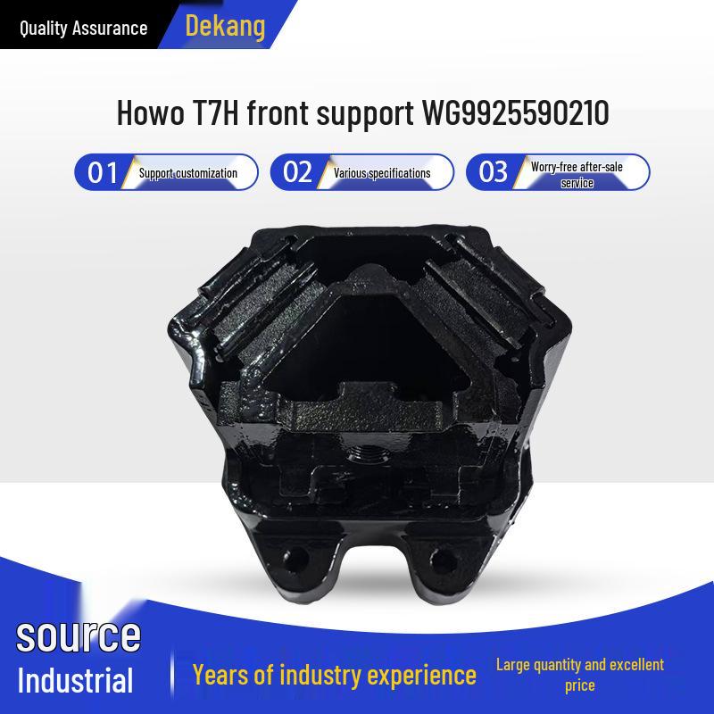 HOWO T7H Front Engine Rubber Support Pad WG9925590210