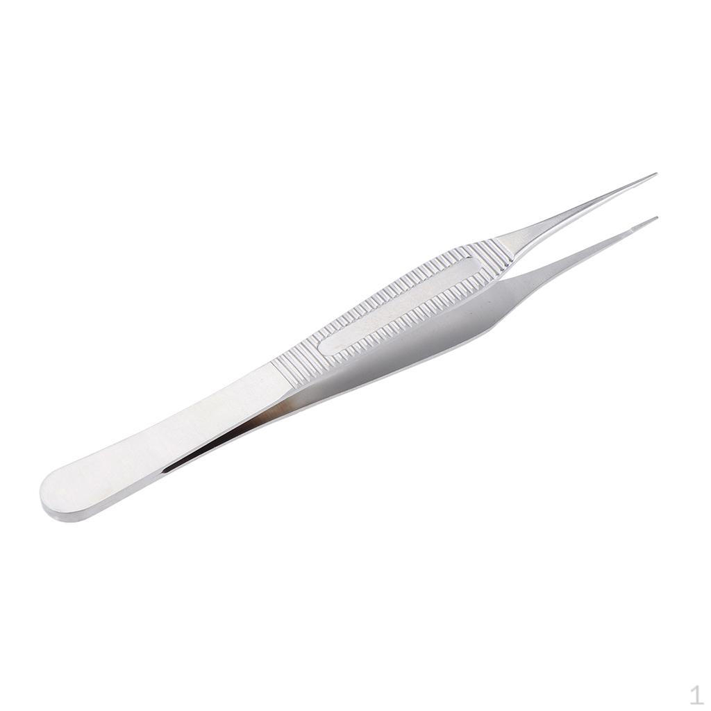 

Микропинцет 12,5 см, плоскогубцы для тканей и щипцов 0,6 мм