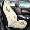 Front Car Seat Cover Butterfly Flower Pattern Personalized Printing Car Seat Cover From One Piece