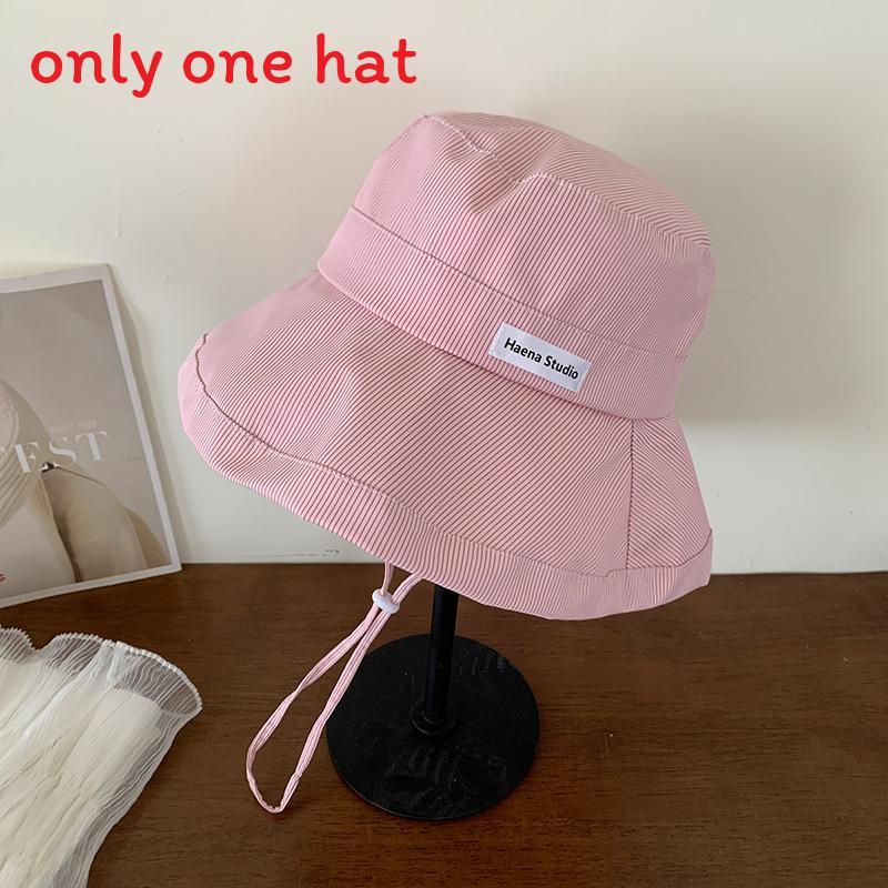 Summer Women Wide Brim Fisherman Hat With Sunproof Design And Breathability