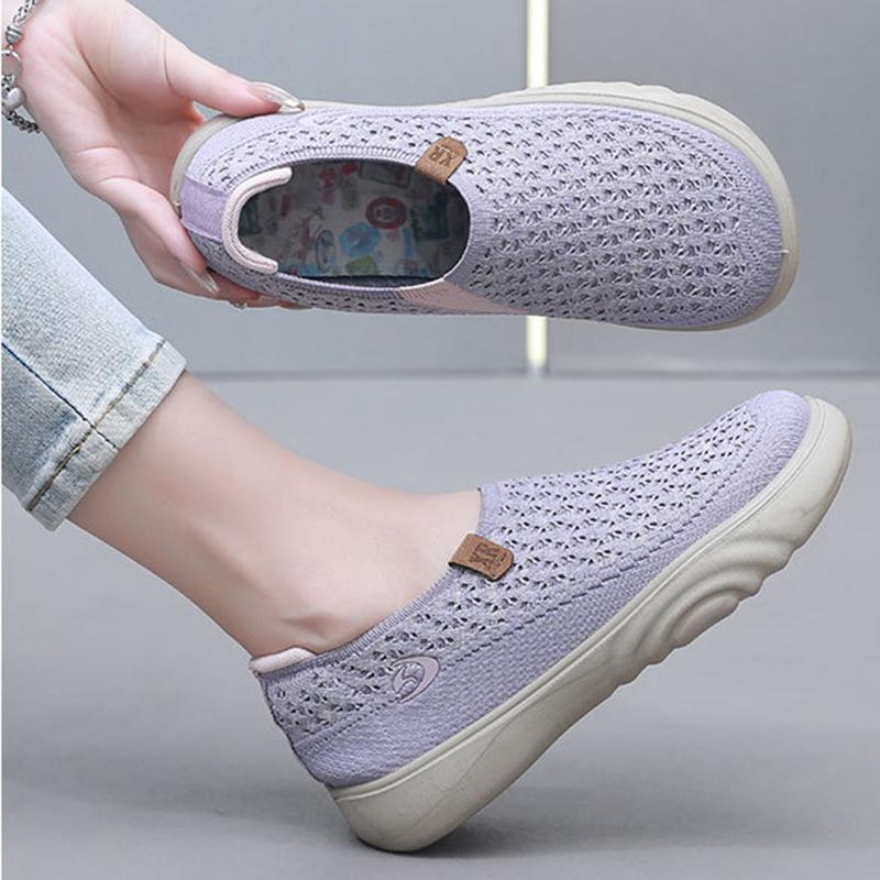 

Жіноче дихаюче взуття з товстою підошвою, модне легке взуття без ковзання, м яке та зручне нековзне жіноче взуття 41