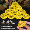 10/20Pcs Beekeeping Hive One Way Entrance Door Beehive Entrance Exit Bee Escape Prevention Device Cone Shape Reusable Vent Holes