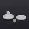 Robot Vacuum Repair White Drive Box Parts Robot Parts Replacement Gear Set Plastic Construction Seamless Operation