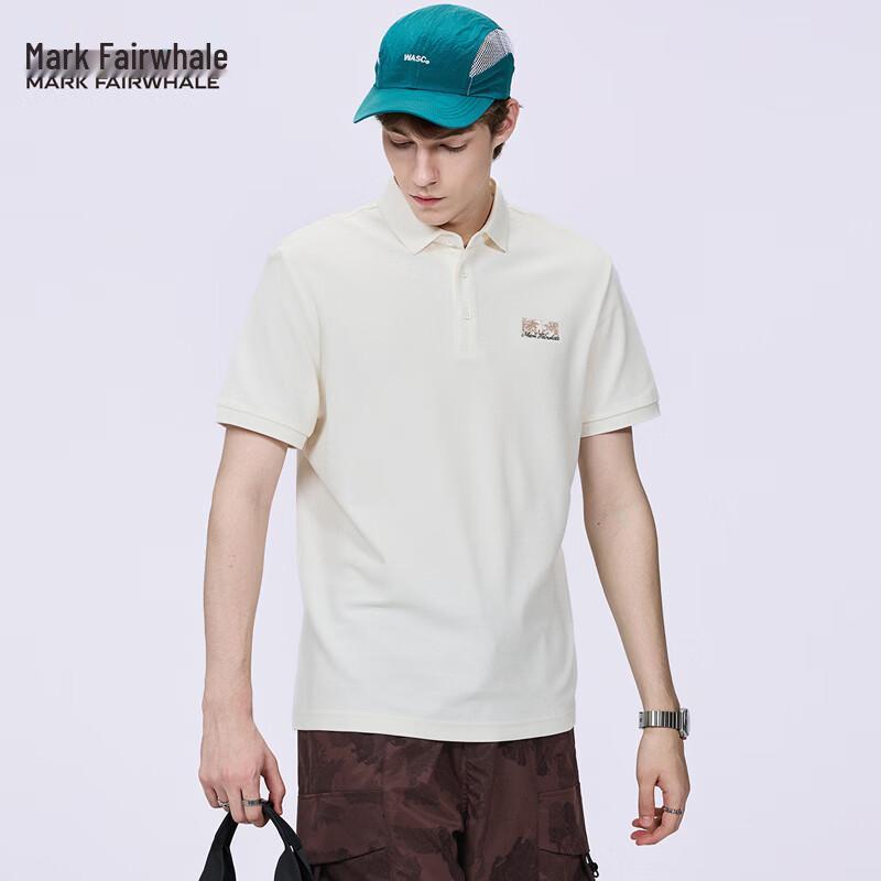 Mark Fairwhale Men's Flock Embroidered Cooling Polo Shirt