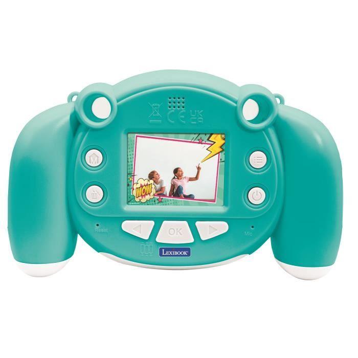 Appareil photo numérique - lexibook - appareil photo pour enfants - 8gb carte sd incluse - mixte - bleu