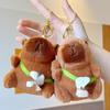 Pingente Capivara Chaveiro de Pelúcia - Presente de Aniversário Boneca de Pano