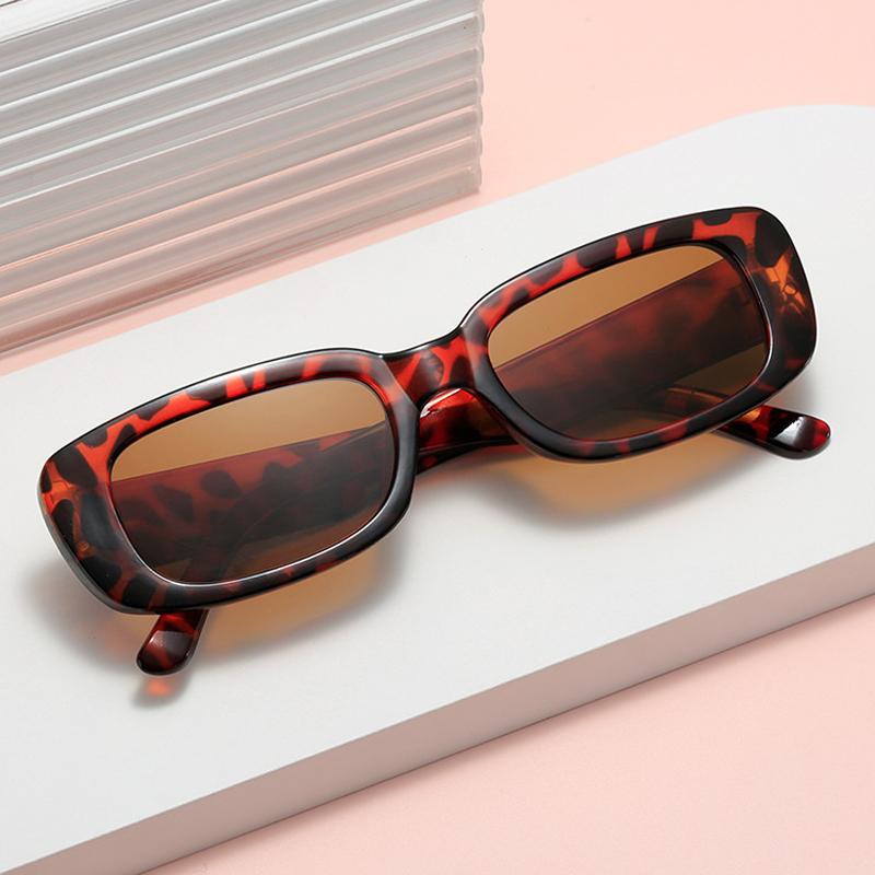 Sunglasses Women Retro Square Frame Sun Glasses Outdoor Sunglasses Girl Eyewear Frame Driver Goggles Car Accessories