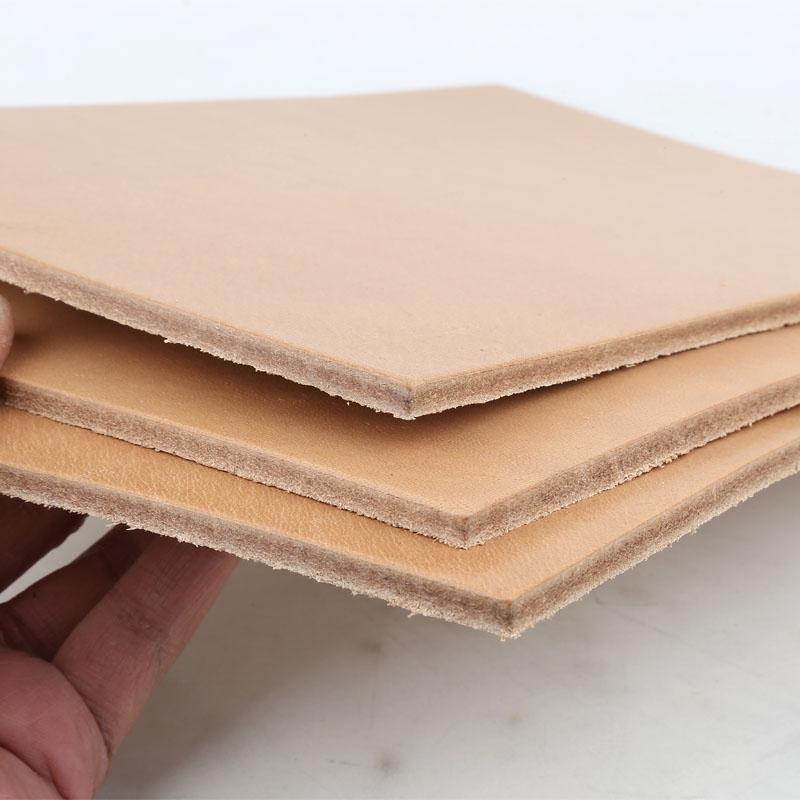 5,5 mm Ultra-DICKES, STEIFES, pflanzlich gegerbtes Büffel-Oberleder-Material für industrielle Dichtungen, Bremsbeläge, Schuh-Einlagen,