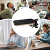 Computer Arm Rest for Desk Wooden Table Extender 90 Degree Rotatable Foldable Padded Arm Rest for Typing Gameplay Computer
