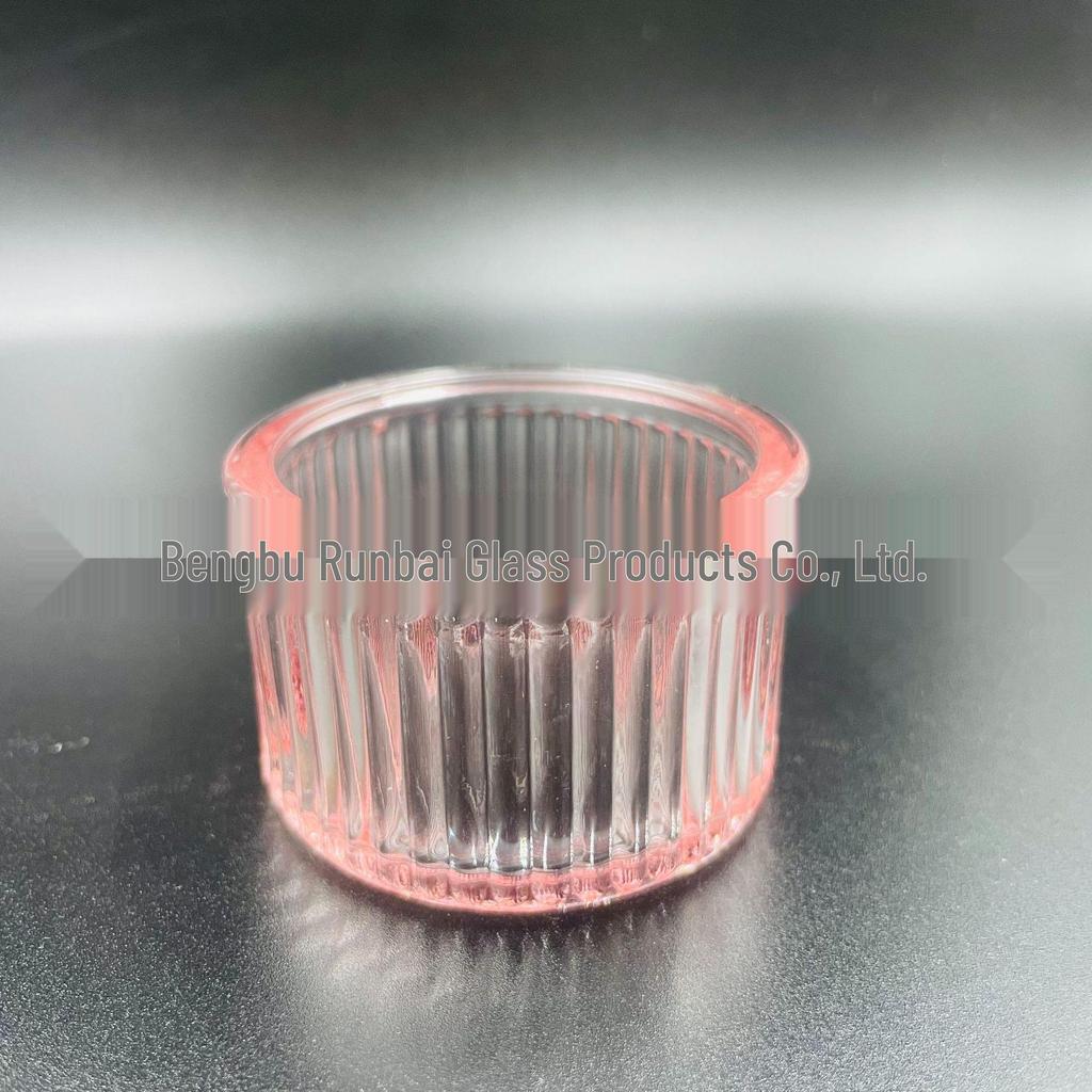 Nordic Romantic Vertical Stripe Candle Holder for Home Decor