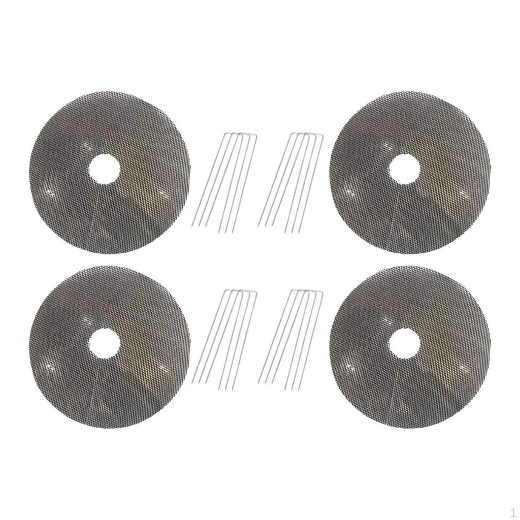 4 Pack of Plant Pot Covers for Soil Protection And Cat