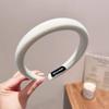 Korean Solid Simple Hairband For Women Girls Sweet Hair Ornament Headband Elegant Hair Hoop Hair Band Hair Accessories