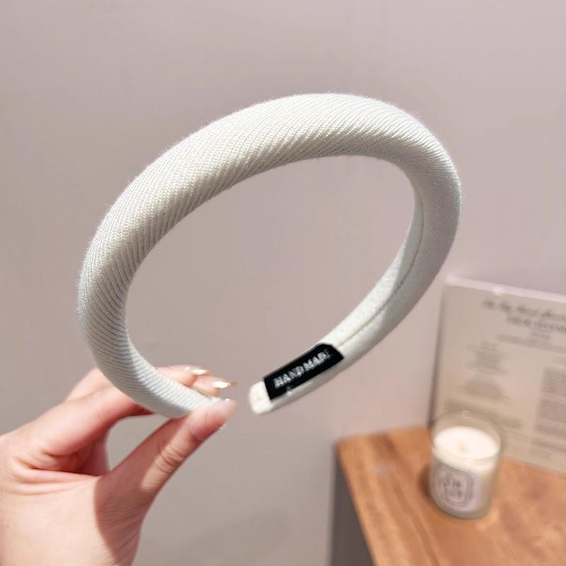 Korean Solid Simple Hairband For Women Girls Sweet Hair Ornament Headband Elegant Hair Hoop Hair Band Hair Accessories