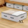 Heavy Duty Multi Layer Storage Organizer Bag with Clear Window for Closet and Under Bed Use