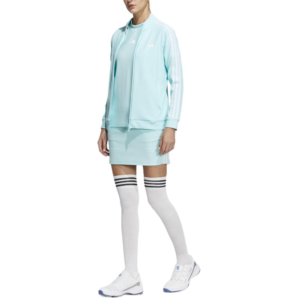adidas T Shirts Women's Blue Crew Neck Moderate Straight Fit HS9015