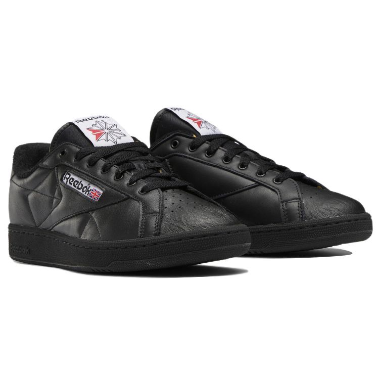 Zapatillas Reebok Club C 85 Grounds Negras Unisex Rojo Vector