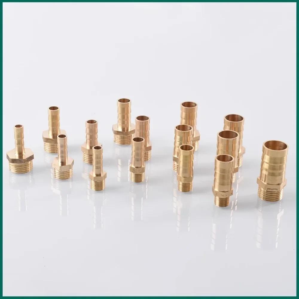 1/8" 1/4" 3/8" 1/2" 3/4" 1" BSP Gwint Zewnętrzny Wewnętrzny 3-50mm Złączka Węża Zakończenie Prosta / Kolankowa 90 Stopni Mosiężna Armatura Rurowa Złączka
