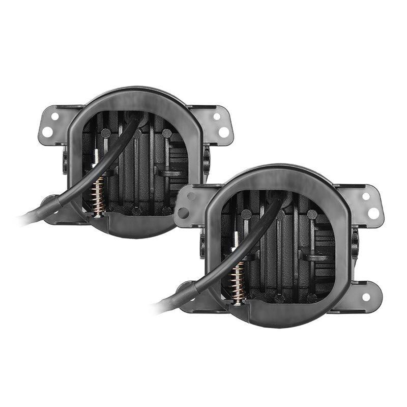 Precise Front Bumper LED Fog Light System DIY Color-Changing Bluetooth Control For Jeep Wrangler JK/CJ/TJ