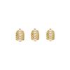 Heart-Shaped Hollow Out Gold Grillz: Trendy Hip-Hop Tooth Jewelry for Christmas