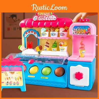 Kinder DIY Eisbereiter mit Batteriebetrieb für kreatives Spielen und lehrreichen Spaß