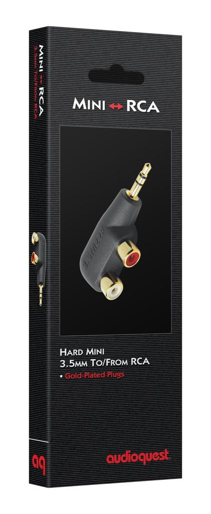 AudioQuest to Adapter - 3.5mm Mini-Plug 2-RCA (Hard)