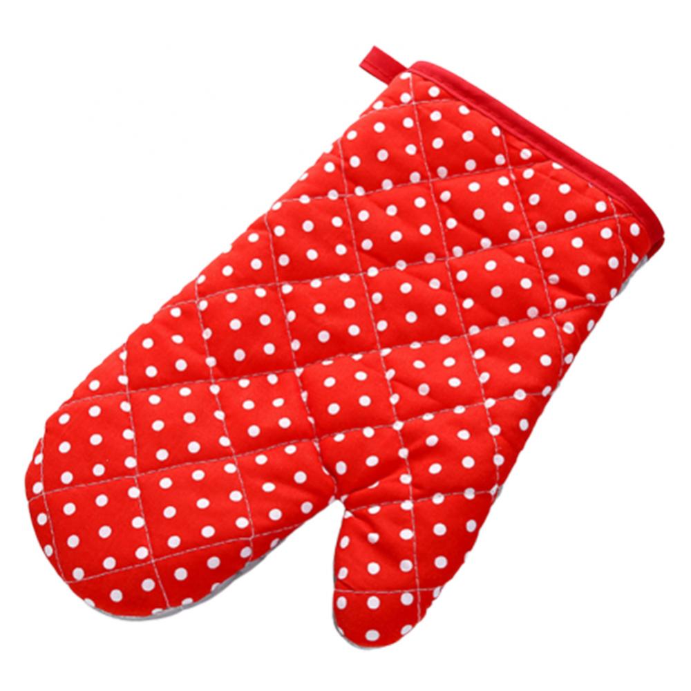 1Pc Glove Kitchen Thermal Insulated Heat Resistant Oven Mitt Thickened Bake Tool