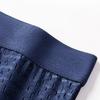 Intimo estivo da uomo Vita media ampia cintura elastica Boxer Slip U-convesso Pantaloncini in maglia di seta sottile di ghiaccio Mutandine Mutande