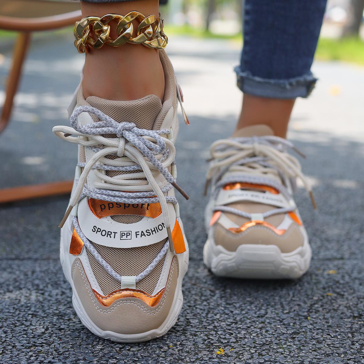 

Fashion Women s Platform Sports Shoes Spring and Summer 2025 New Casual Best Selling Simple Outdoor Running and Walking Low-top Shoes. 35 шоколадный