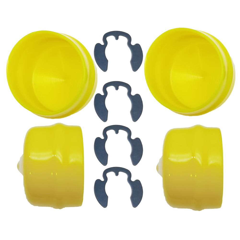 4 Sents Axle Cap Bearing Cover M143338 4 Snap Ring  Kit For John For Deere 102 Lawn Mowers Trimmer Garden Replacement Tool