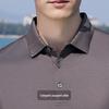 Antonio Men's Double-Sided Heavyweight Mulberry Silk Polo Shirt