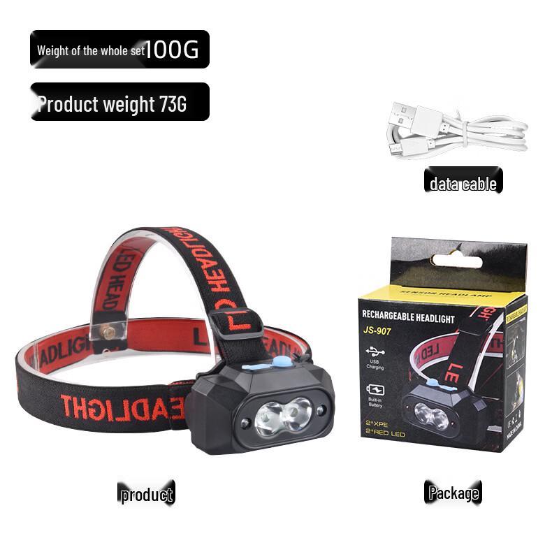 

Dual-Lamp Rechargeable Headlamp