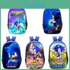 Sonic The Hedgehog 2 Children's Backpack For School Travel Colorful Artwork Unisex Design