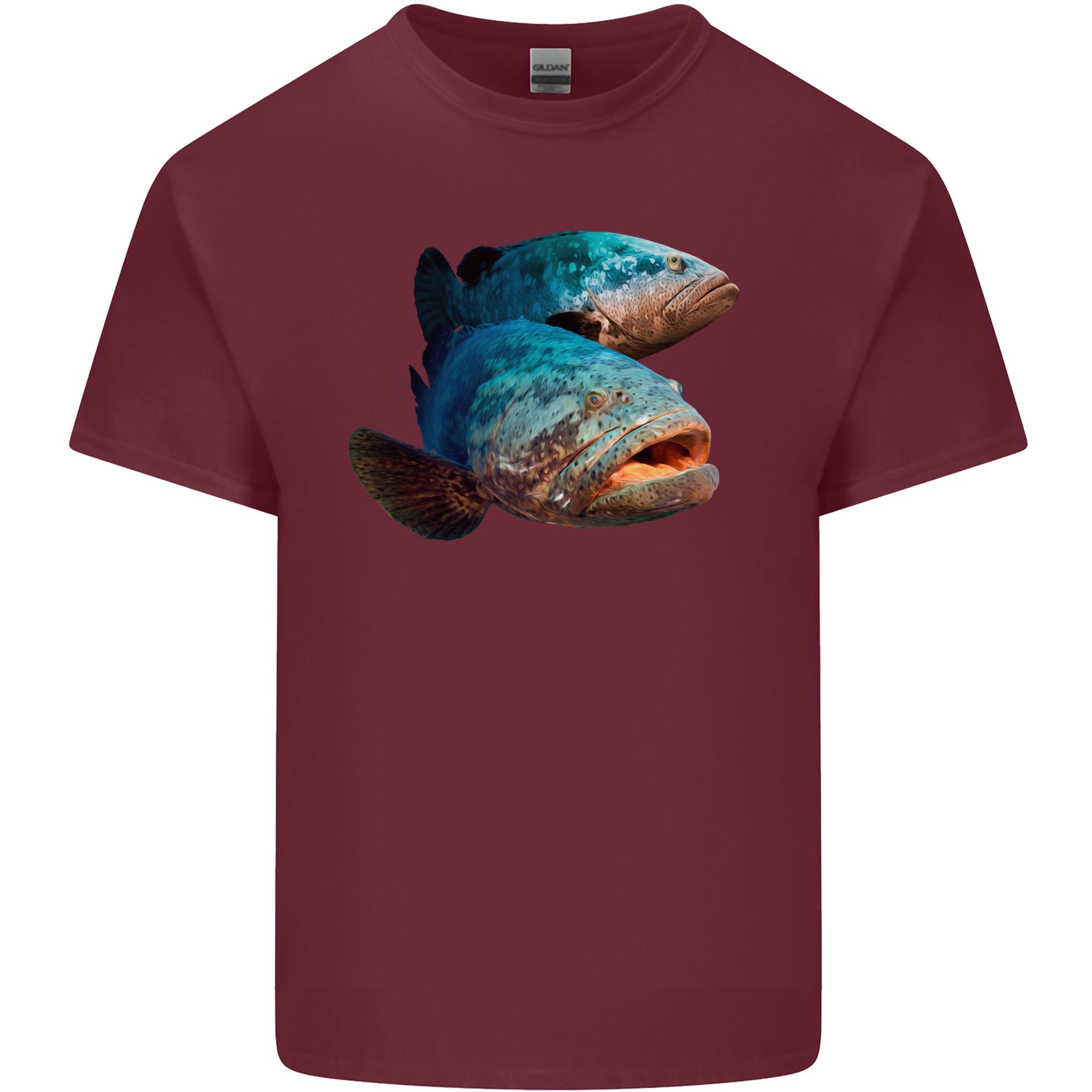 Goliath Fish Fishing FisherUnisex Unisexs Light Cotton TShirt S